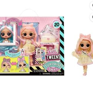 LOL Surprise Tweens Swap Braids 2-Waves Winnie Doll with 20+ Surprises